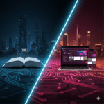 Flipbook מול אתר אינטרנט רגיל - השוואה ויזואלית בין ממשק אתר אינטרנט למגזין דיגיטלי מדפדף (Flipbook) של דיגיטלר (Digitaler).